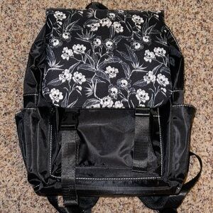 Skull Print Backpack